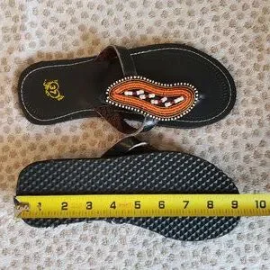 Cultural Maasai Sandals | Shoes | Unisex Maasai Leather 